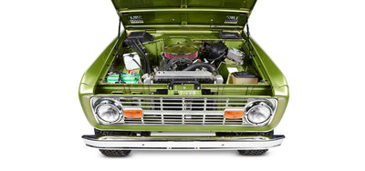Classic Ford Bronco engine bay
