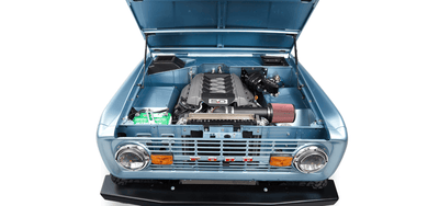 Classic Ford Bronco engine bay