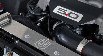 Classic Ford Bronco engine bay