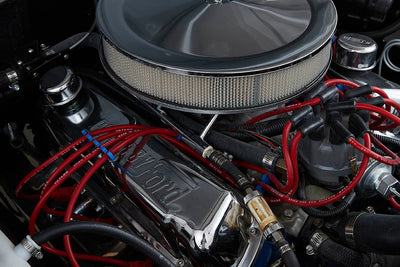 Classic Ford Bronco engine bay