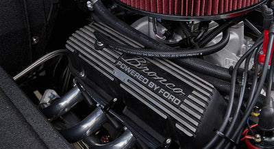 Classic Ford Bronco engine bay