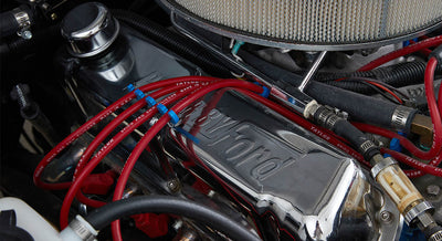 Classic Ford Bronco engine bay