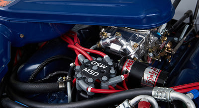 Classic Ford Bronco engine bay