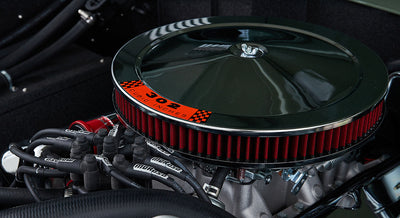 Classic Ford Bronco engine bay