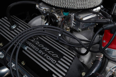 Classic Ford Bronco engine bay