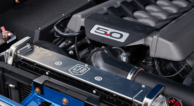 Classic Ford Bronco engine bay