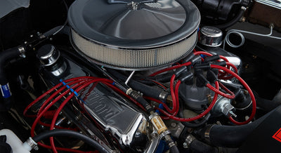 Classic Ford Bronco engine bay