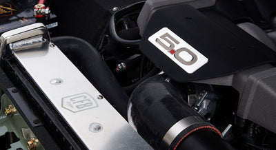Classic Ford Bronco engine bay