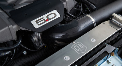 Classic Ford Bronco engine bay