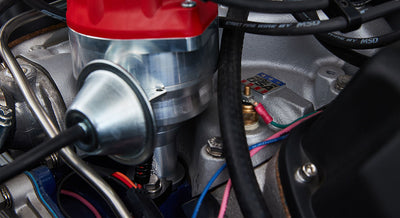 Classic Ford Bronco engine bay