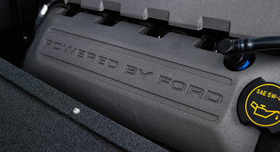 Classic Ford Bronco engine bay