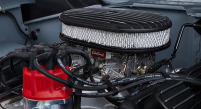 Classic Ford Bronco engine bay