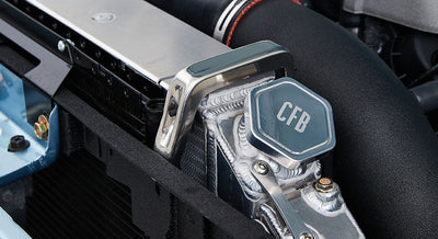 Classic Ford Bronco engine bay