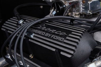 Classic Ford Bronco engine bay