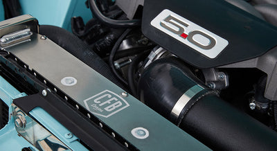 Classic Ford Bronco engine bay