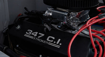 Classic Ford Bronco engine bay