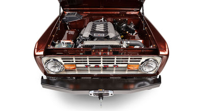 Classic Ford Bronco engine bay