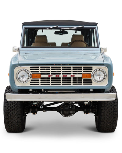 Classic Ford Bronco front view