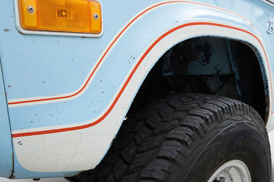 1974 Ford Bronco Ranger in Wind Blue with a 302 v8 ENgine
