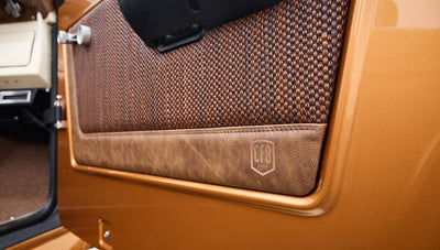 Ford Bronco 1968 Saddle Bronze Coyote Series Custom Cigar Leather Interior