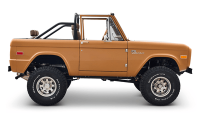 Classic Ford Bronco Ford Bronco 1968 Saddle Bronze Coyote Series Passenger Side series