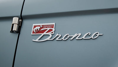 Ford Bronco 1968 Winchester Gray 302 Series with White Soft Top Bronco Sport