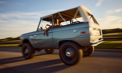 Classic Ford Bronco Ford Bronco 1968 Winchester Gray 302 Series Driver Rear 34 Panshot series