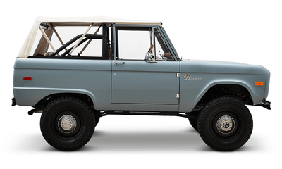 Classic Ford Bronco Ford Bronco 1968 Winchester Gray 302 Series Passenger Side series