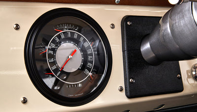 Ford Bronco 1968 Winchester Gray 302 Series with White Soft Top Speedo
