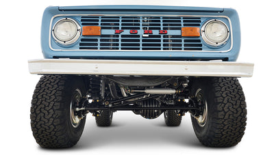 Ford Bronco 1969 Brittany Blue 302 Series with Tartan Plaid Interior