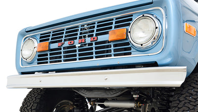Ford Bronco 1969 Brittany Blue 302 Series with Tartan Plaid Interior