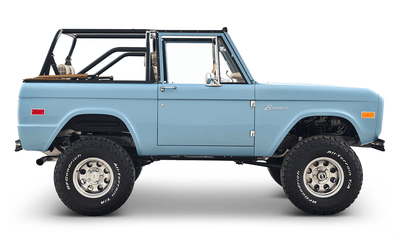Classic Ford Bronco Ford Bronco 1969 Brittany Blue 302 Series Passenger Side series