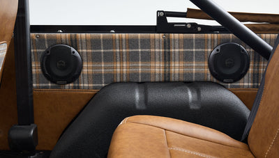 Ford Bronco 1969 Brittany Blue 302 Series with Tartan Plaid Interior