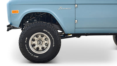 Ford Bronco 1969 Brittany Blue 302 Series with Tartan Plaid Interior
