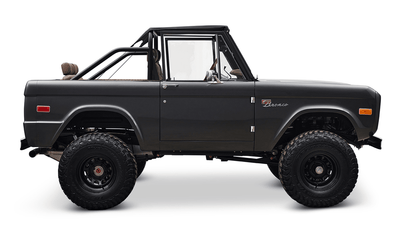 Classic Ford Bronco Ford Bronco 1969 Mettalicgray Coyote Series Passenger Side series
