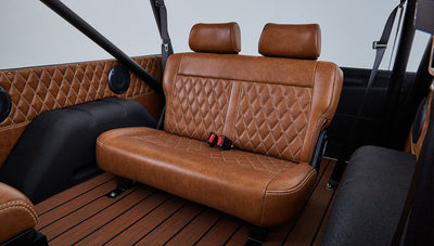 Classic Ford Bronco Ford Bronco 1969 Misty Green Coyote Series Backseat series