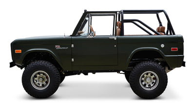 Classic Ford Bronco Ford Bronco 1969 Misty Green Coyote Series Driver Side series
