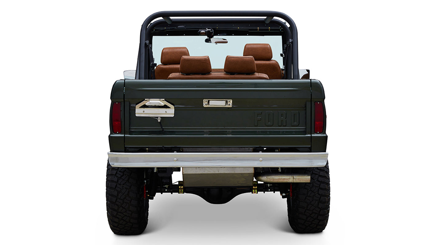 Classic Ford Bronco Ford Bronco 1969 Misty Green Coyote Series Rear series