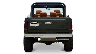 Classic Ford Bronco Ford Bronco 1969 Misty Green Coyote Series Rear series