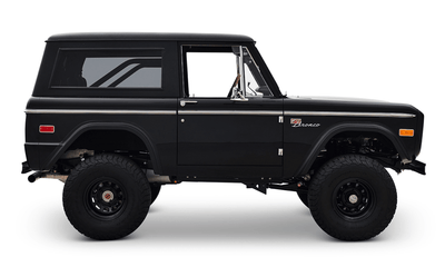 Classic Ford Bronco Ford Bronco 1970 Black Coyote Series Passenger Side series