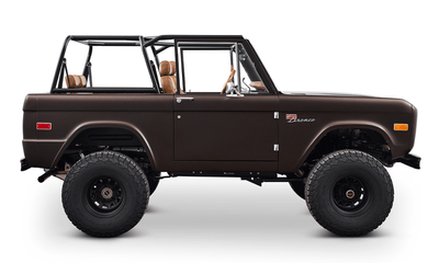 Classic Ford Bronco Ford Bronco 1970 Matte Macadamia Brown Coyote Series Passenger Side series