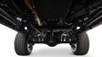 Ford Bronco 1970 in Matte Macadamia Brown with whiskey leather interior and black wheels Wooden Steering Wheel diamond stitch undercarriage