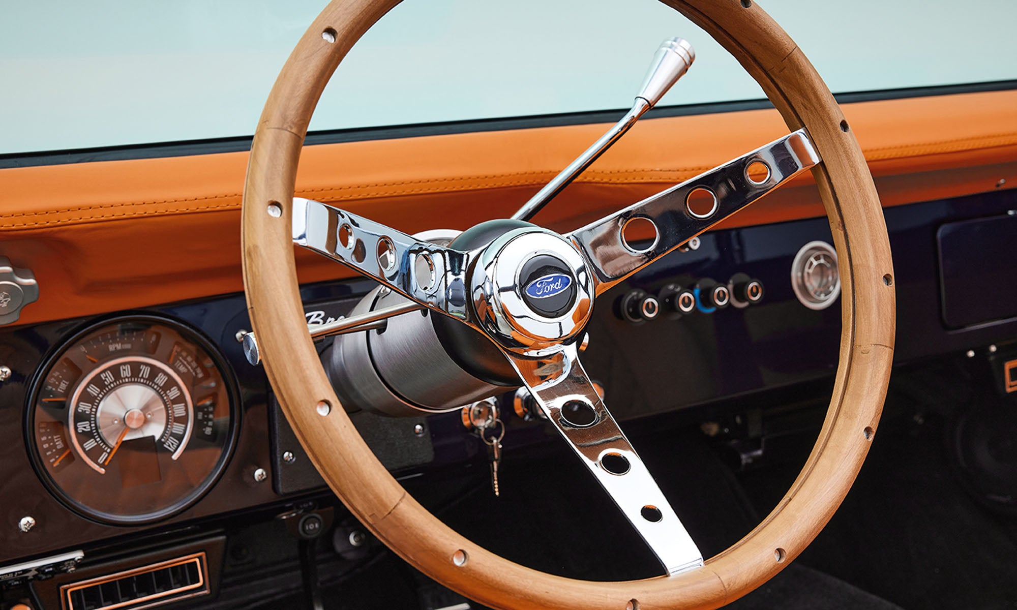 Classic Ford Bronco Ford Bronco 1971 Rollsroyceblue Coyote Series Steeringwheel series