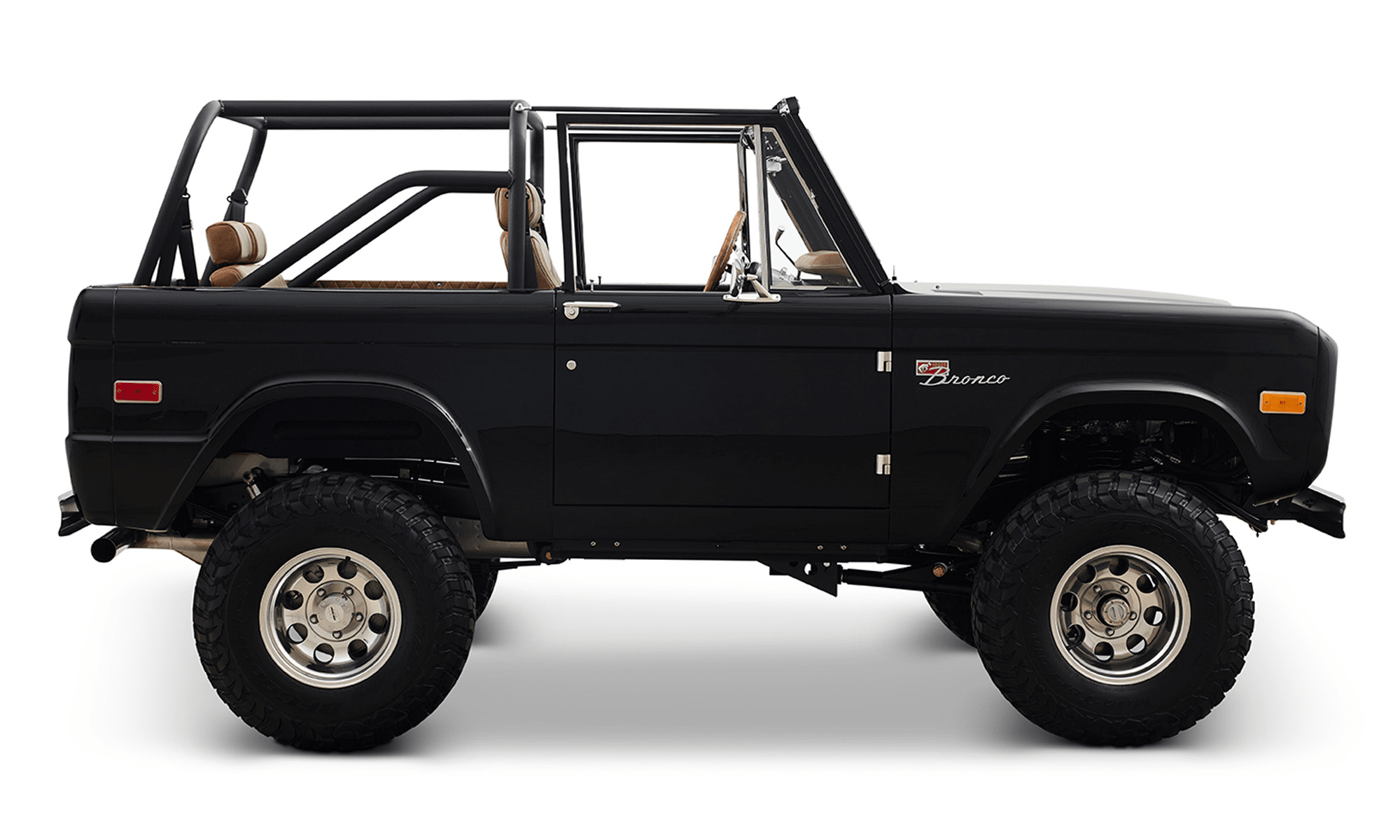 Classic Ford Bronco side profile