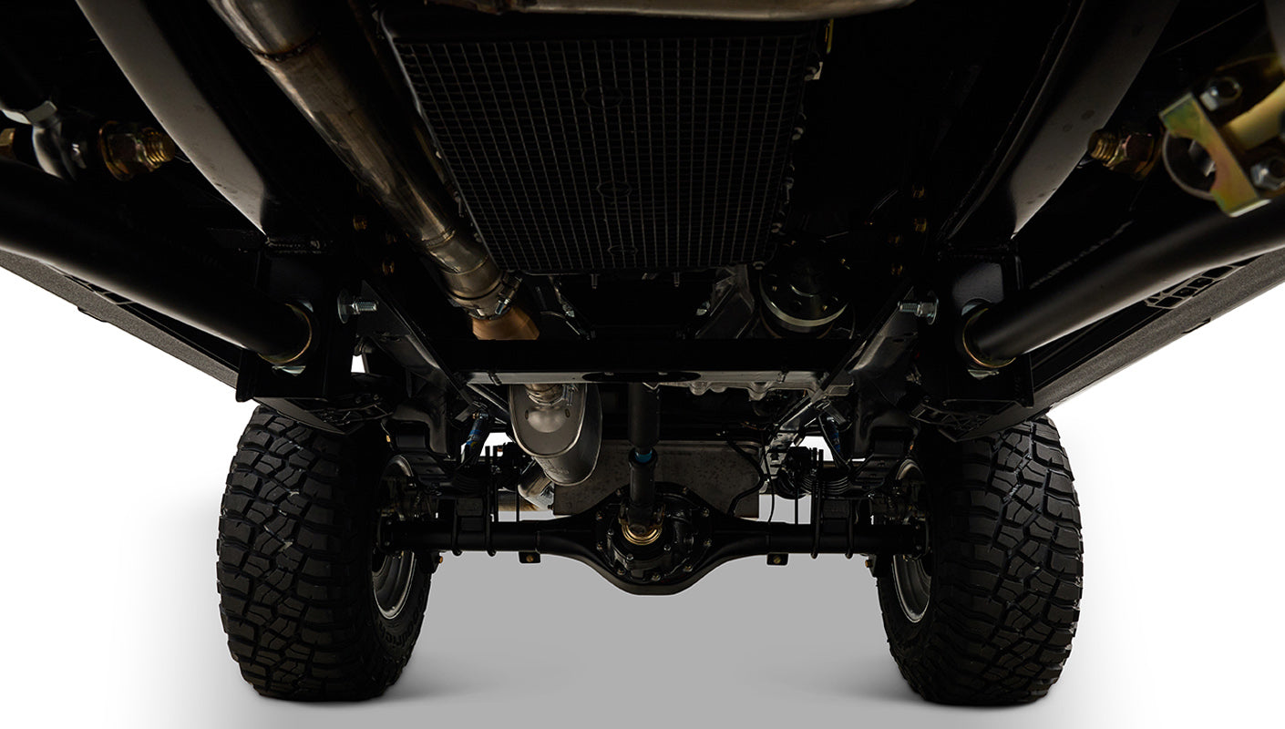 Ford Bronco 1972 Black Coyote Series with Custom Interior