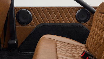 Ford Bronco 1972 Black Coyote Series with Custom Interior
