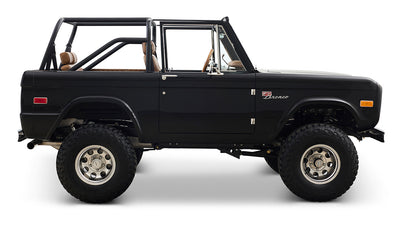 Ford Bronco 1972 Black Coyote Series with Custom Interior
