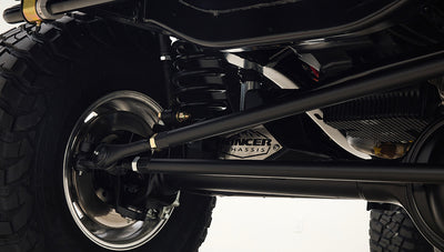 Ford Bronco 1972 Black Coyote Series with Custom Interior Kincer Chassis