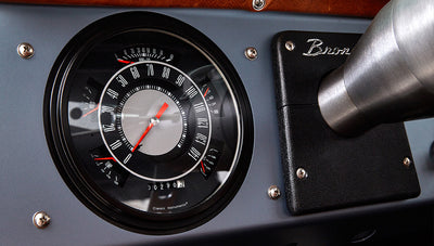 Ford Bronco 1972 Matte Brittany Blue Coyote Series with Black Soft Top Speedo