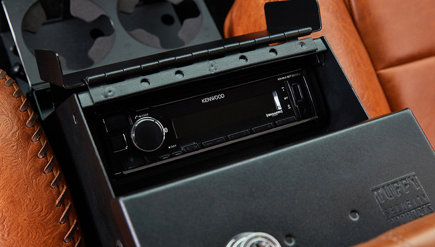 Ford Bronco 1972 Matte Brittany Blue Coyote Series with Black Soft Top Stereo